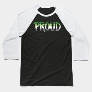 Proud - Aromantic Baseball T-Shirt